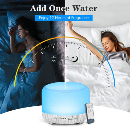 500ML Aroma Diffuser with Remote