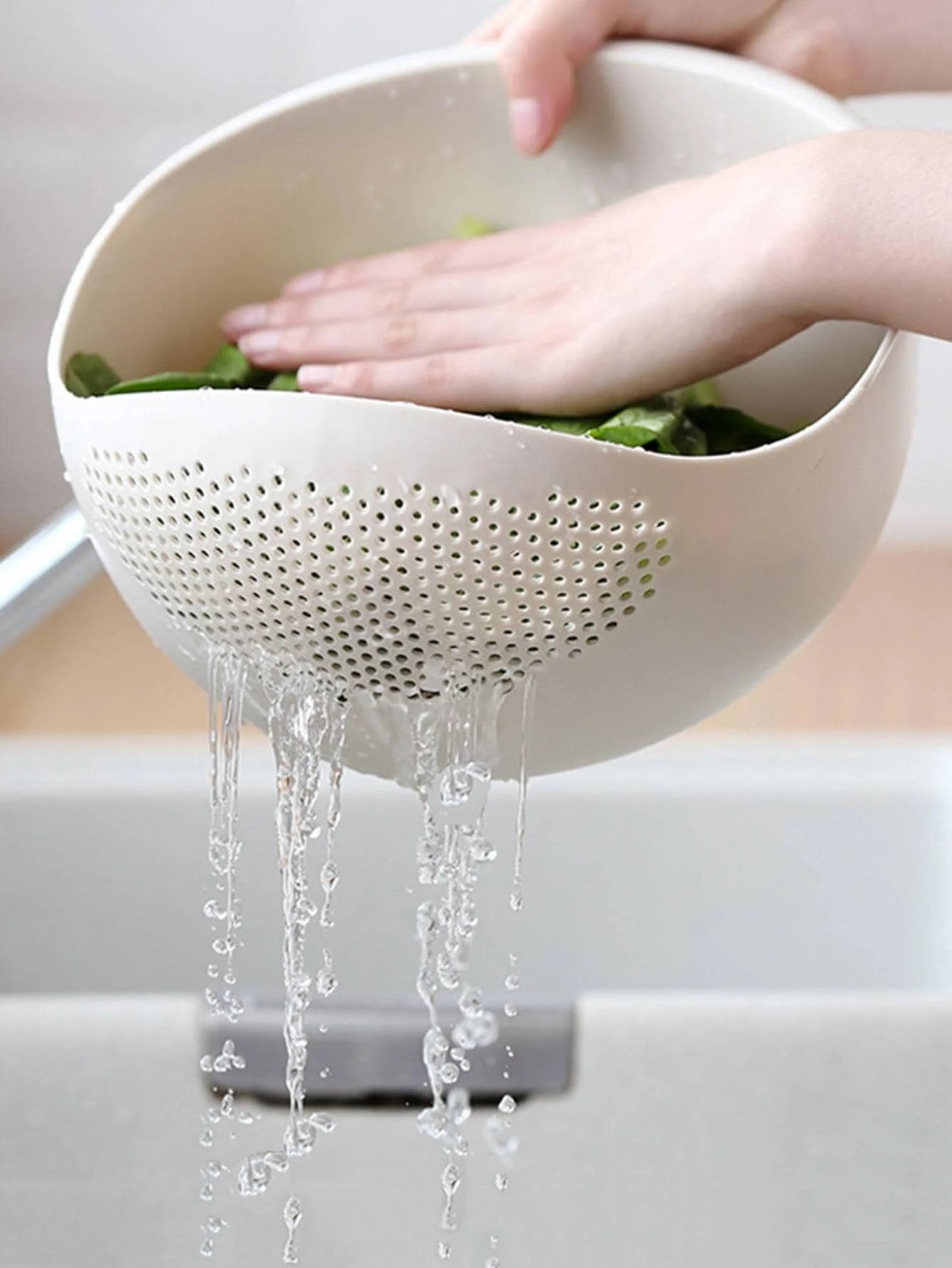 Colander Rice Bowl Drain Basket